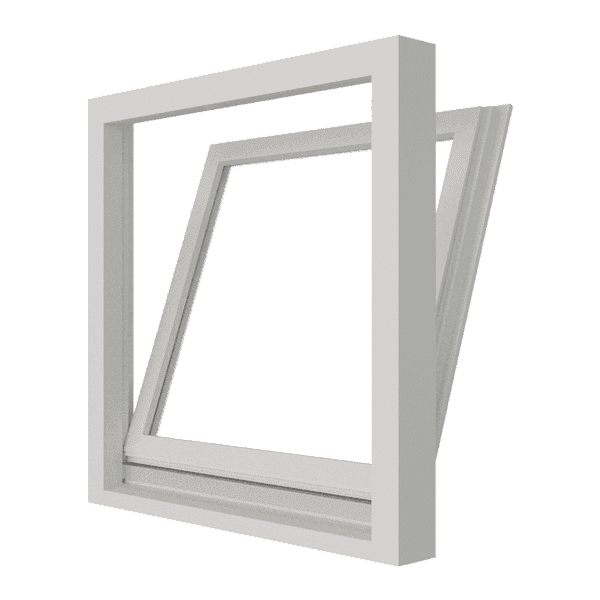 Kiepraam | 1 vak | hout